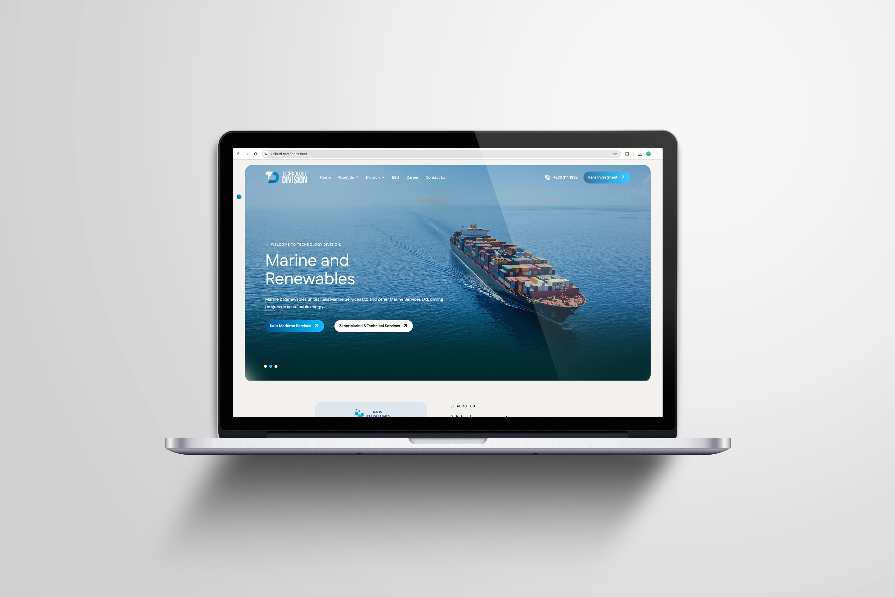 Kalis Technology Corporate Enterprise Web Development